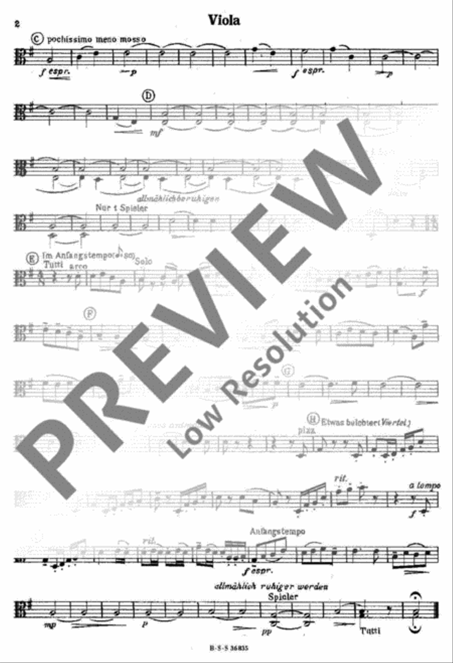 Vergangen ist die Nacht Vergangen ist die Nacht Viola scores gallery preview page 3