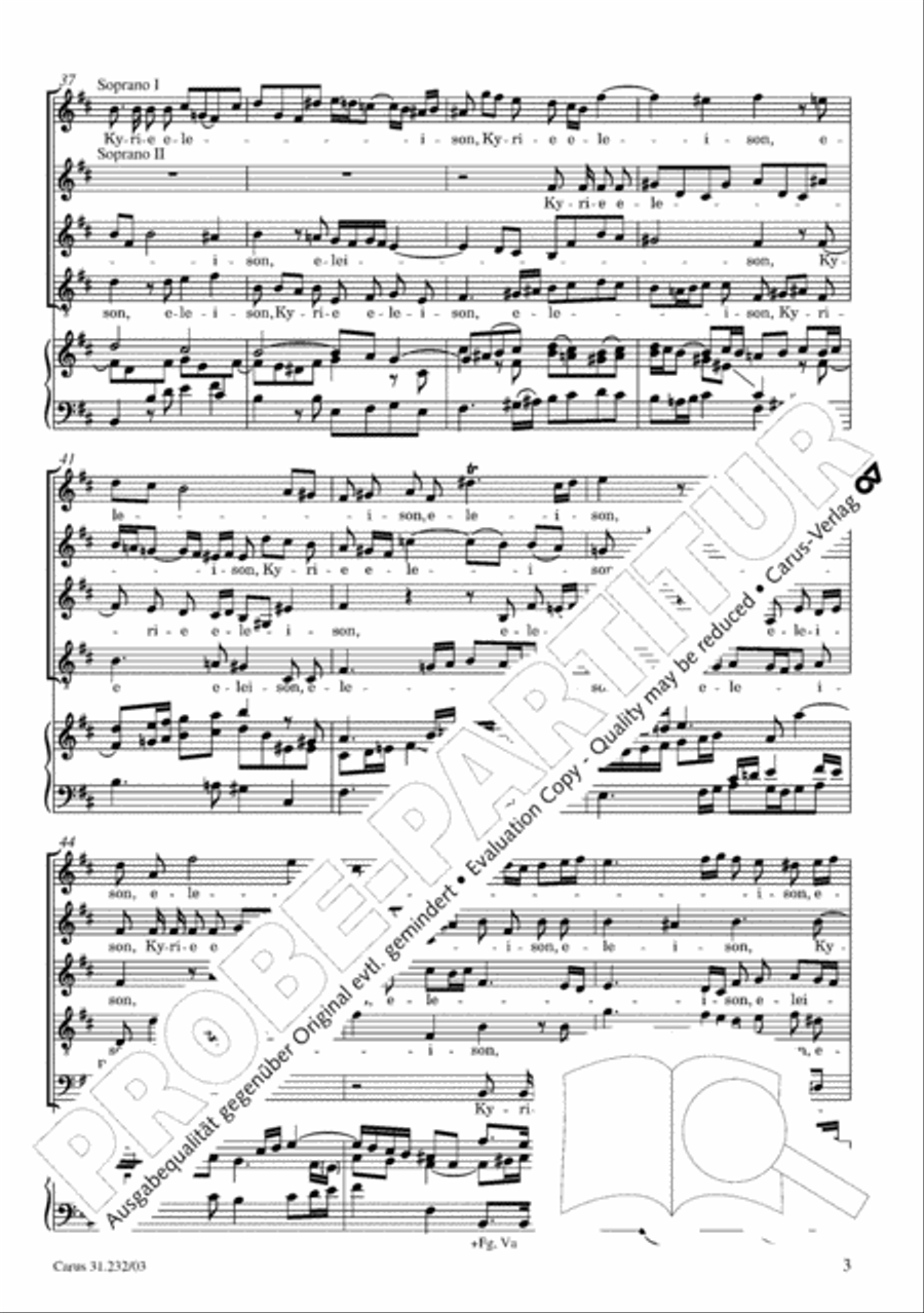 B Minor Mass, BWV 232 (Messe in h-Moll) SSATB scores gallery preview page 8