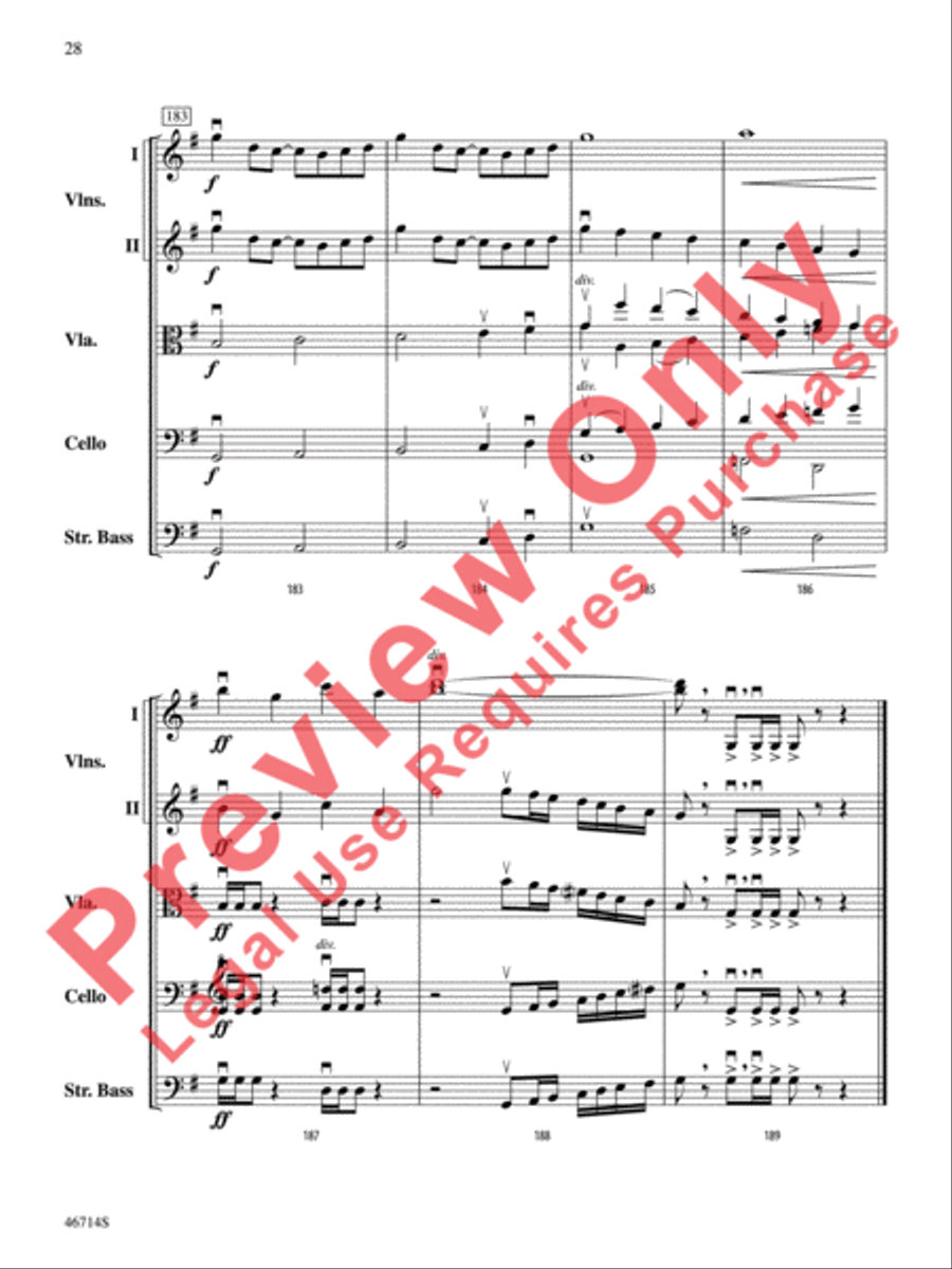 Yumiweeus String Orchestra scores gallery preview page 29