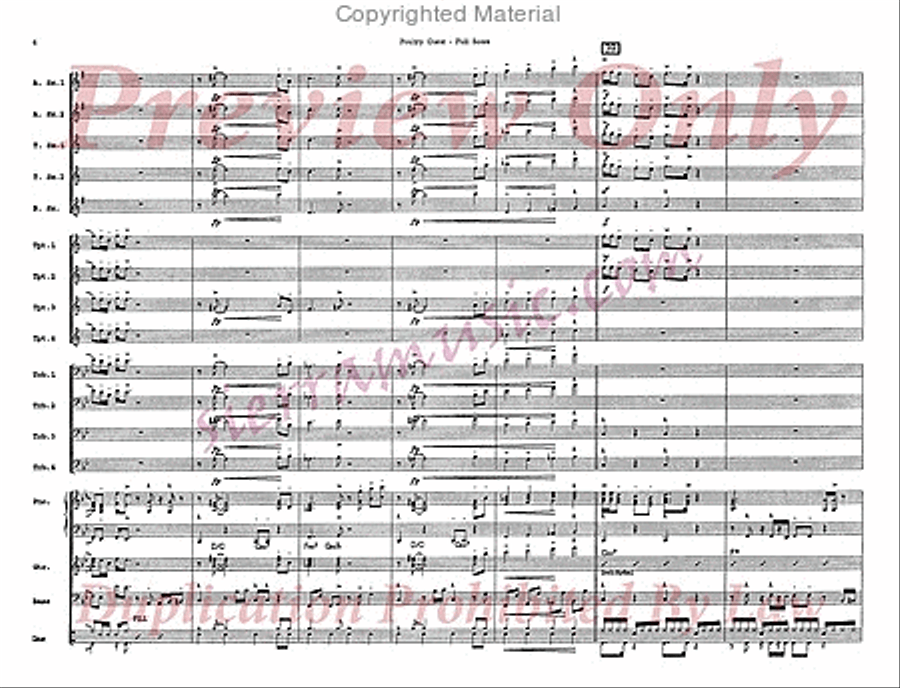 Poultry Guest Poultry Guest Big Band scores gallery preview page 7