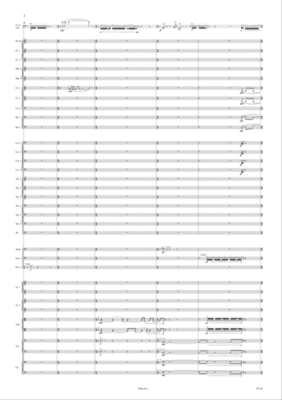Mit Ausdruck Orchestra scores gallery preview page 3