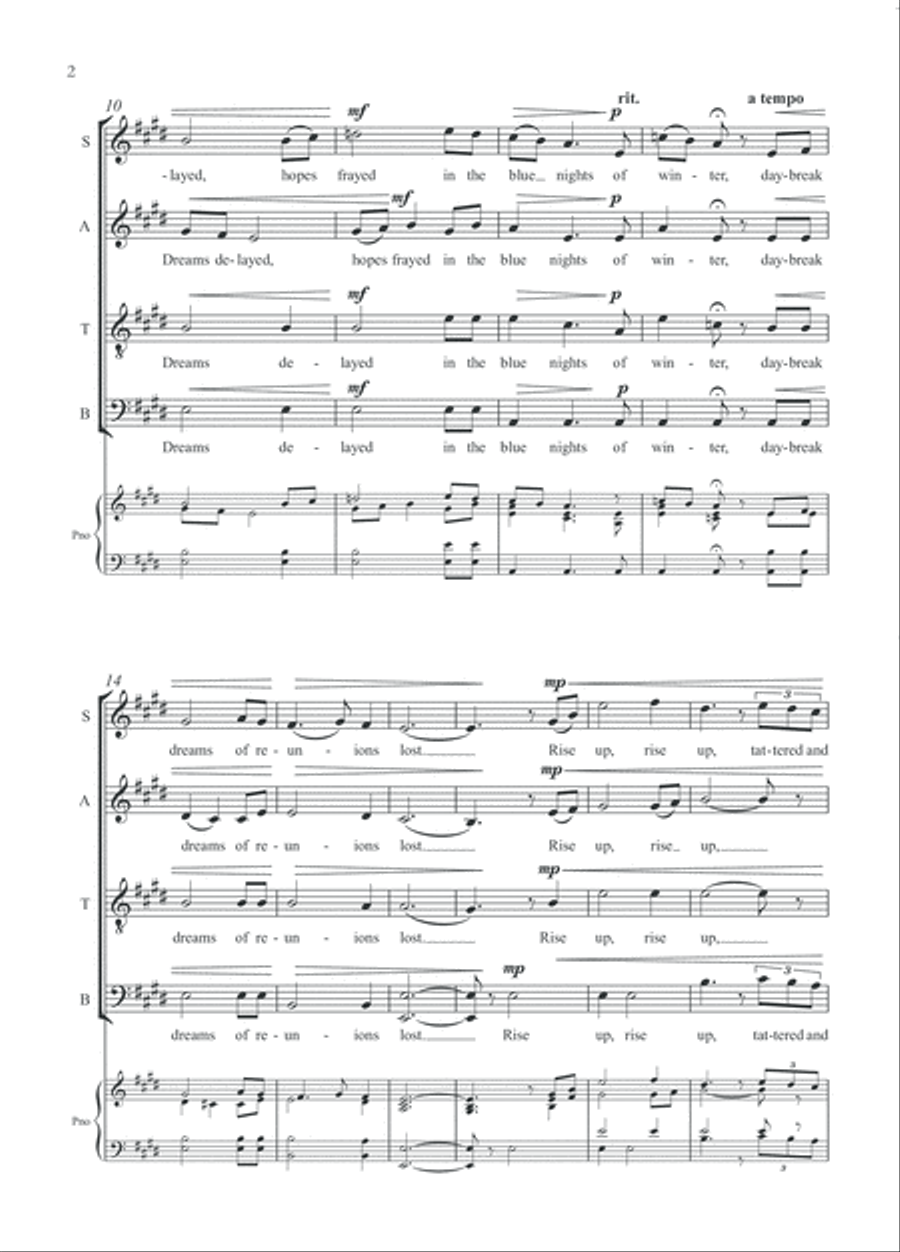 Halcyon Days 4-Part scores gallery preview page 5