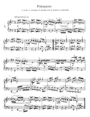 Polonaise In G Minor, BWV Appendix 125
