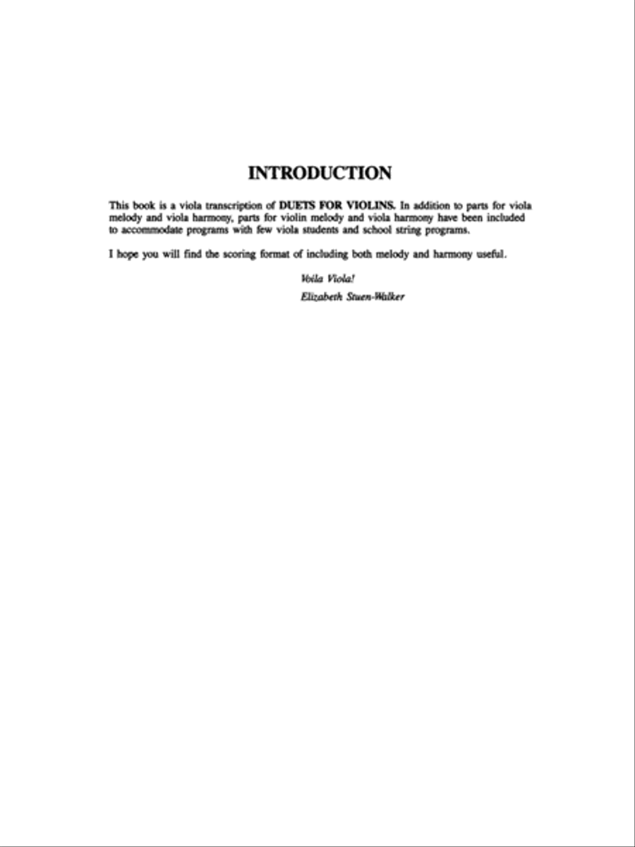 Ensembles for Viola, Volume 1 Viola scores gallery preview page 2