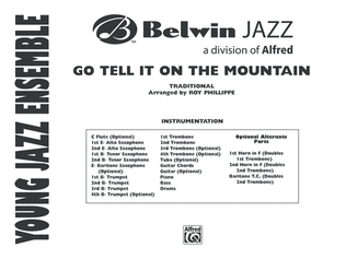 Book cover for Go Tell It on the Mountain: Score
