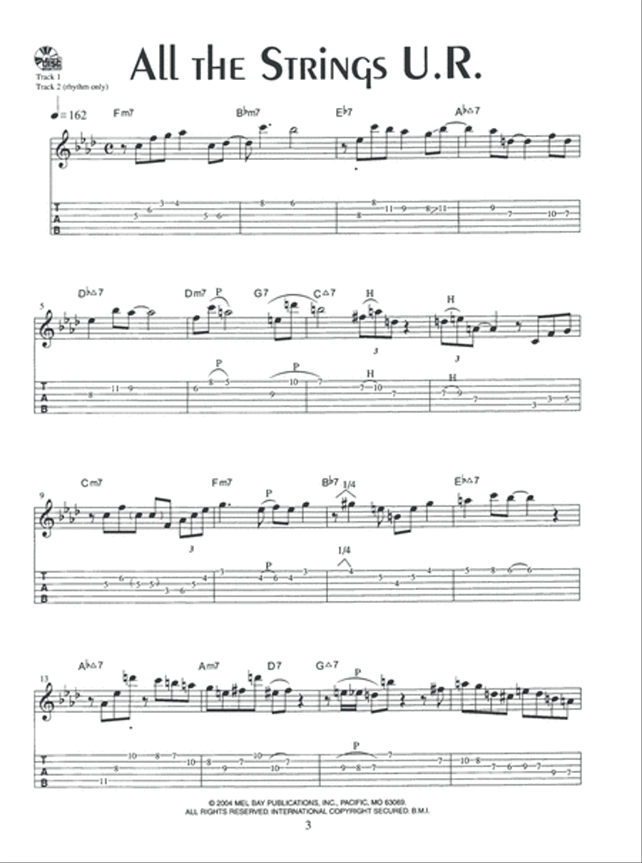 Vic Juris Inside/Outside Vic Juris Inside/Outside Electric Guitar scores gallery preview page 4