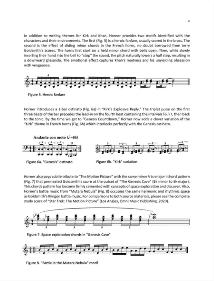 Star Trek II: The Wrath of Khan Orchestra scores gallery preview page 4