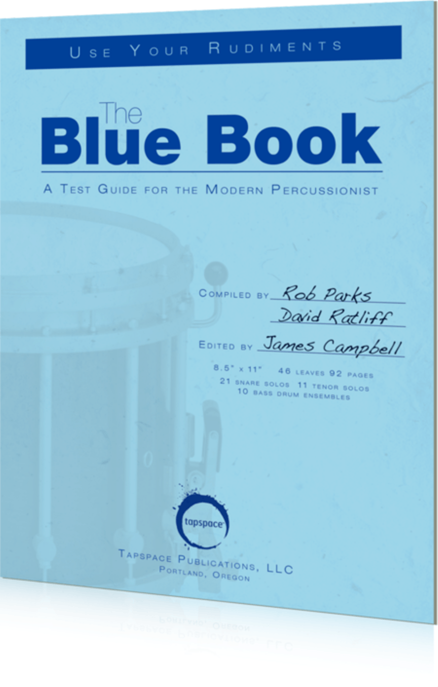 Blue Book, The Percussion scores gallery preview page 1