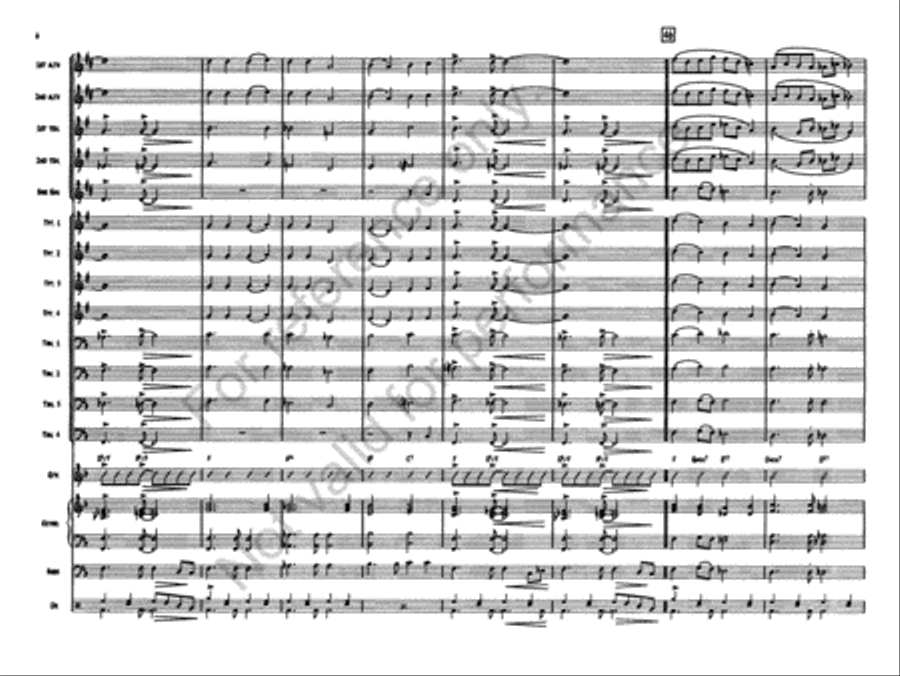 Christmas and Holiday Jazz Saver Pack Jazz Ensemble scores gallery preview page 8