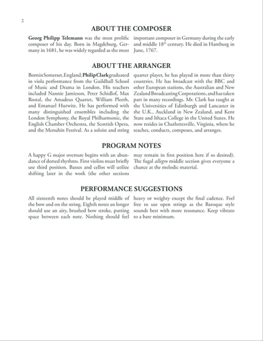 Overture: The Village Girl String Orchestra scores gallery preview page 2