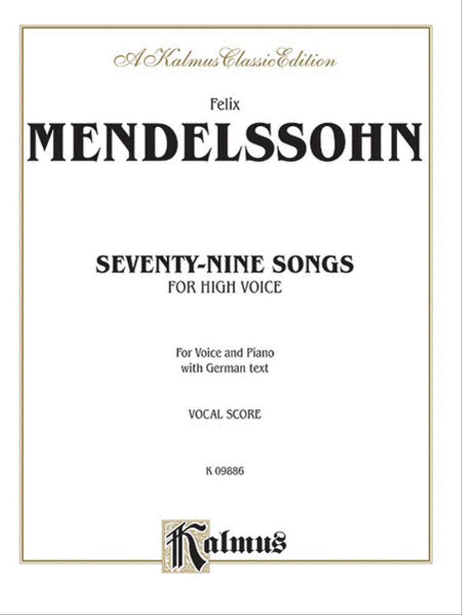 79 Songs Voice scores gallery preview page 1