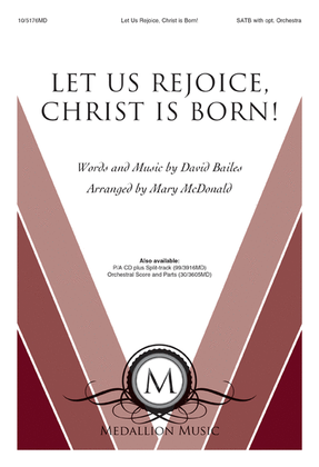 Book cover for Let Us Rejoice, Christ is Born!