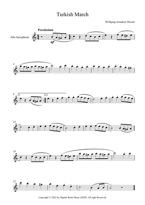 Turkish March - Wolfgang Amadeus Mozart (Alto Sax)