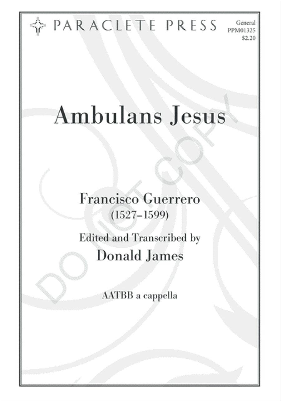 Ambulans Jesus Ambulans Jesus A Cappella scores gallery preview page 2