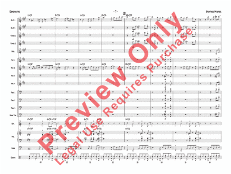 Brother Mister Jazz Ensemble scores gallery preview page 30