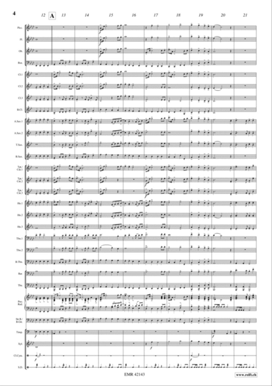 Spaceballs Concert Band scores gallery preview page 4