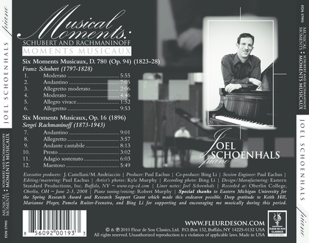 Musical Moments Schubert And