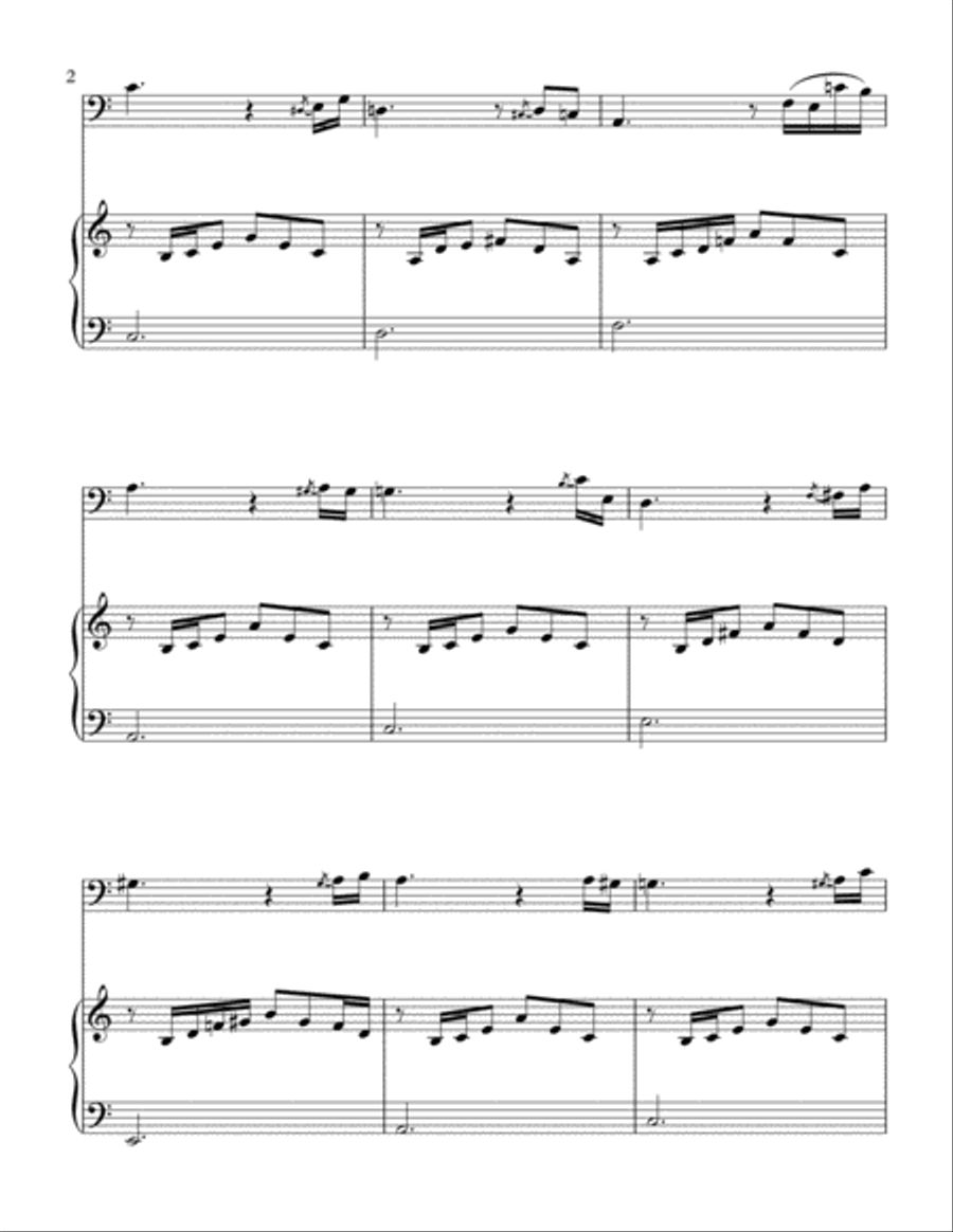 The House Of The Rising Sun Piano scores gallery preview page 3