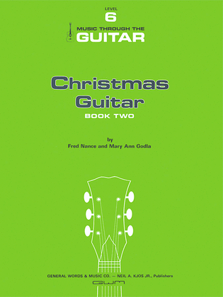 Book cover for Christmas Guitar, Book 2