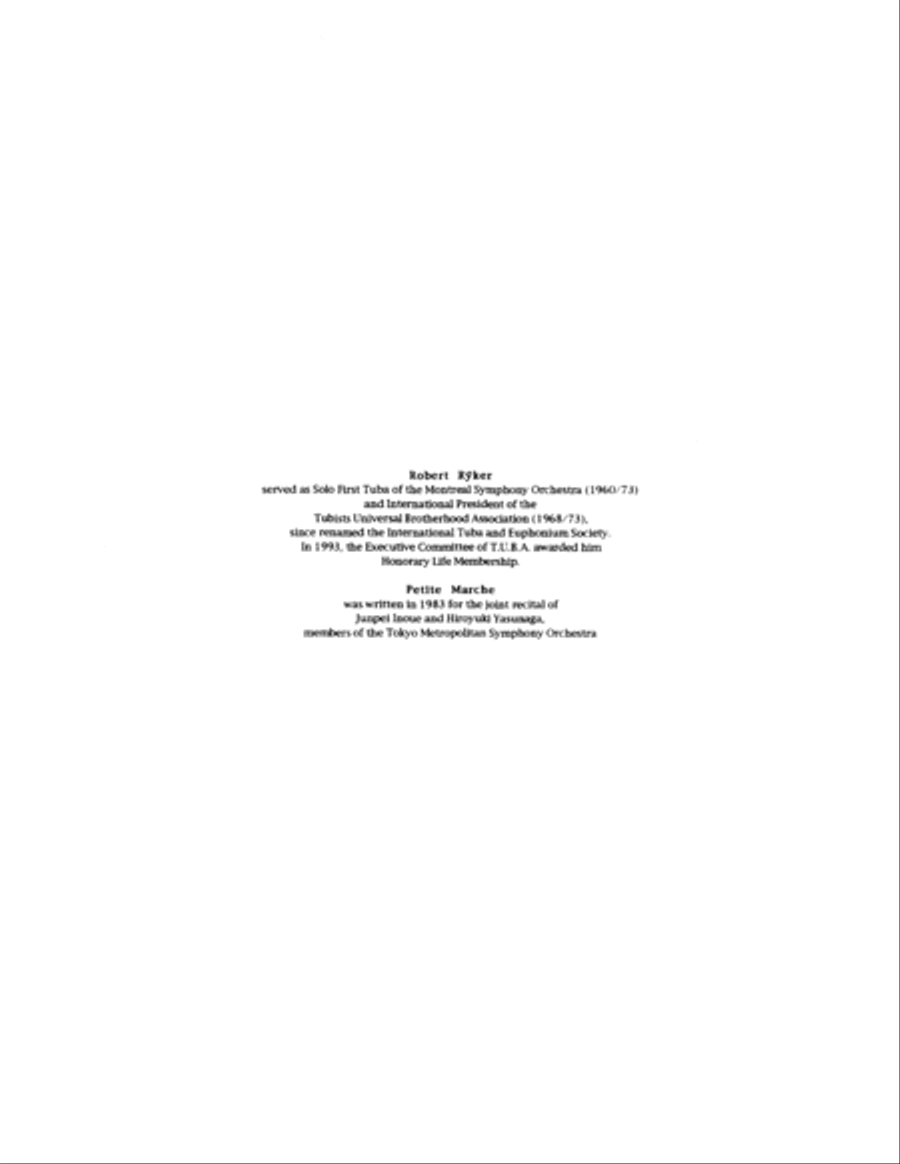 Petite March Brass Duet scores gallery preview page 3