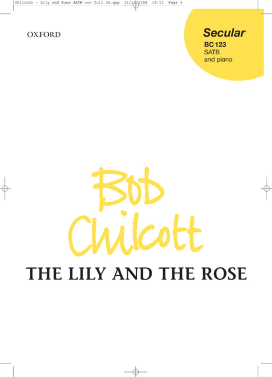 The Lily and the Rose 4-Part scores gallery preview page 1