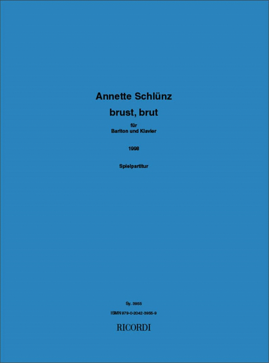 Brust, brut Voice Solo scores gallery preview page 1