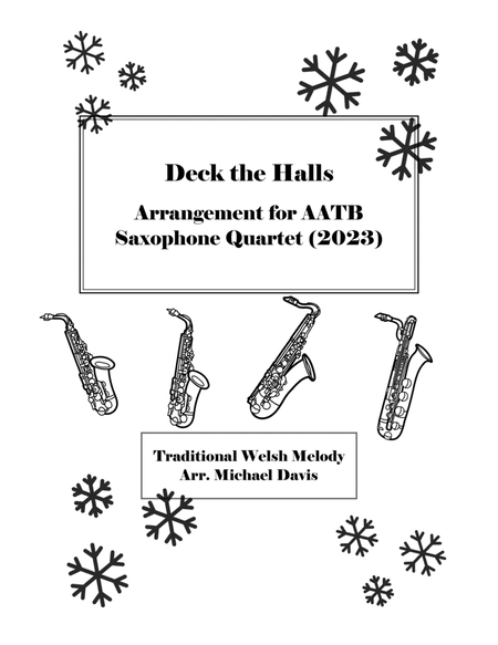 Deck the Halls: AATB Saxophone Quartet image number null