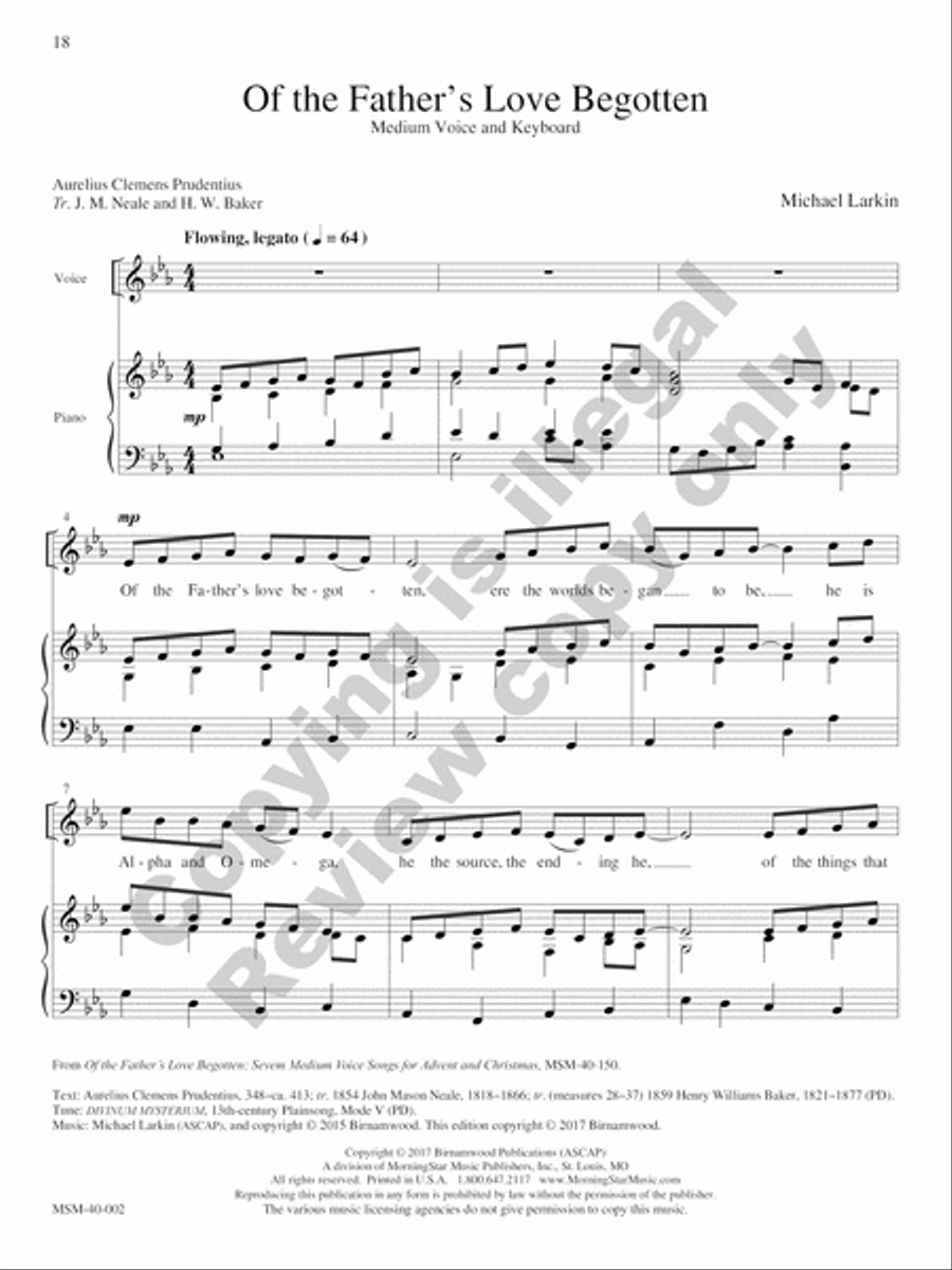 Seasons and Celebrations (Winter) Medium Voice scores gallery preview page 28