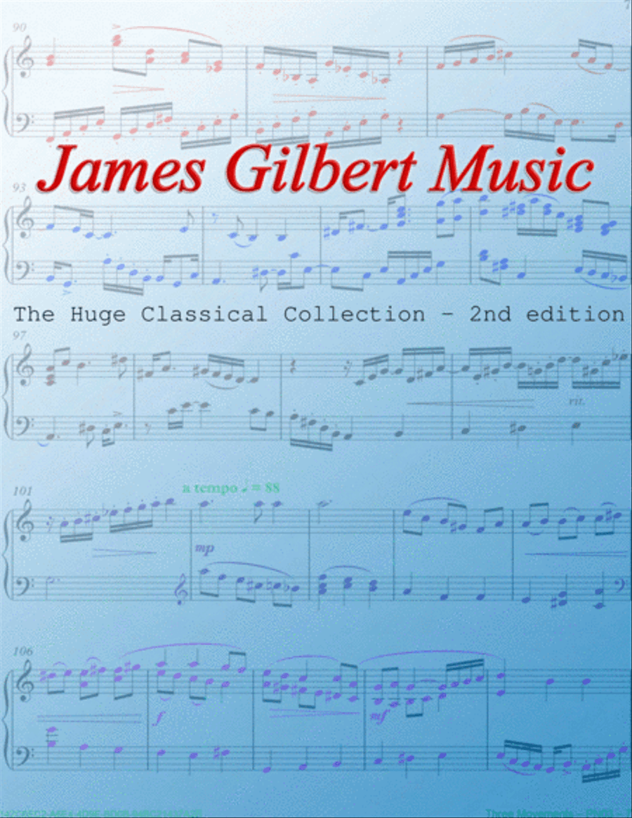 The Huge Classical Collection Piano Solo scores gallery preview page 1