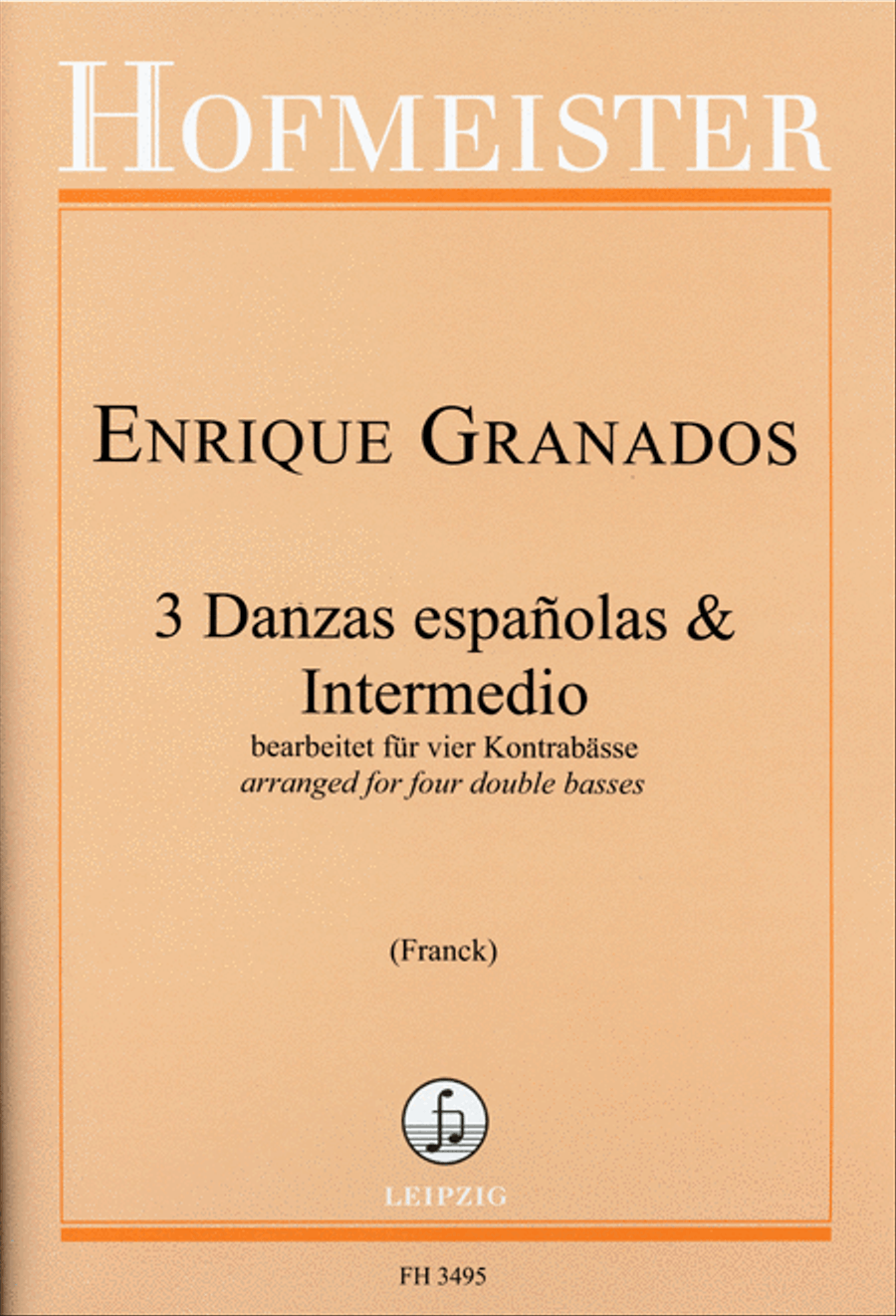 3 Danzas espanolas & Intermedio Double Bass scores gallery preview page 1