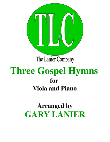 THREE GOSPEL HYMNS (Duets for Viola & Piano) image number null