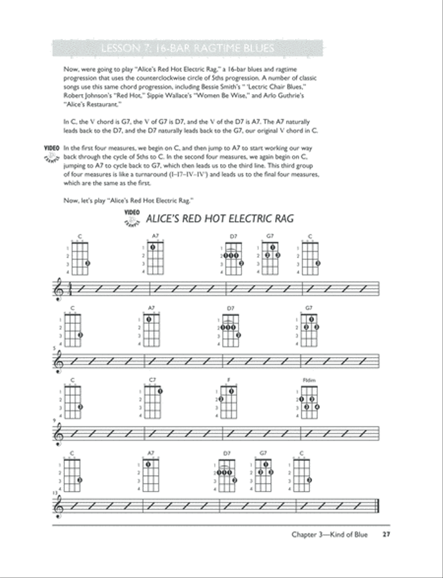 The Complete Ukulele Method -- Intermediate Ukulele Ukulele scores gallery preview page 10