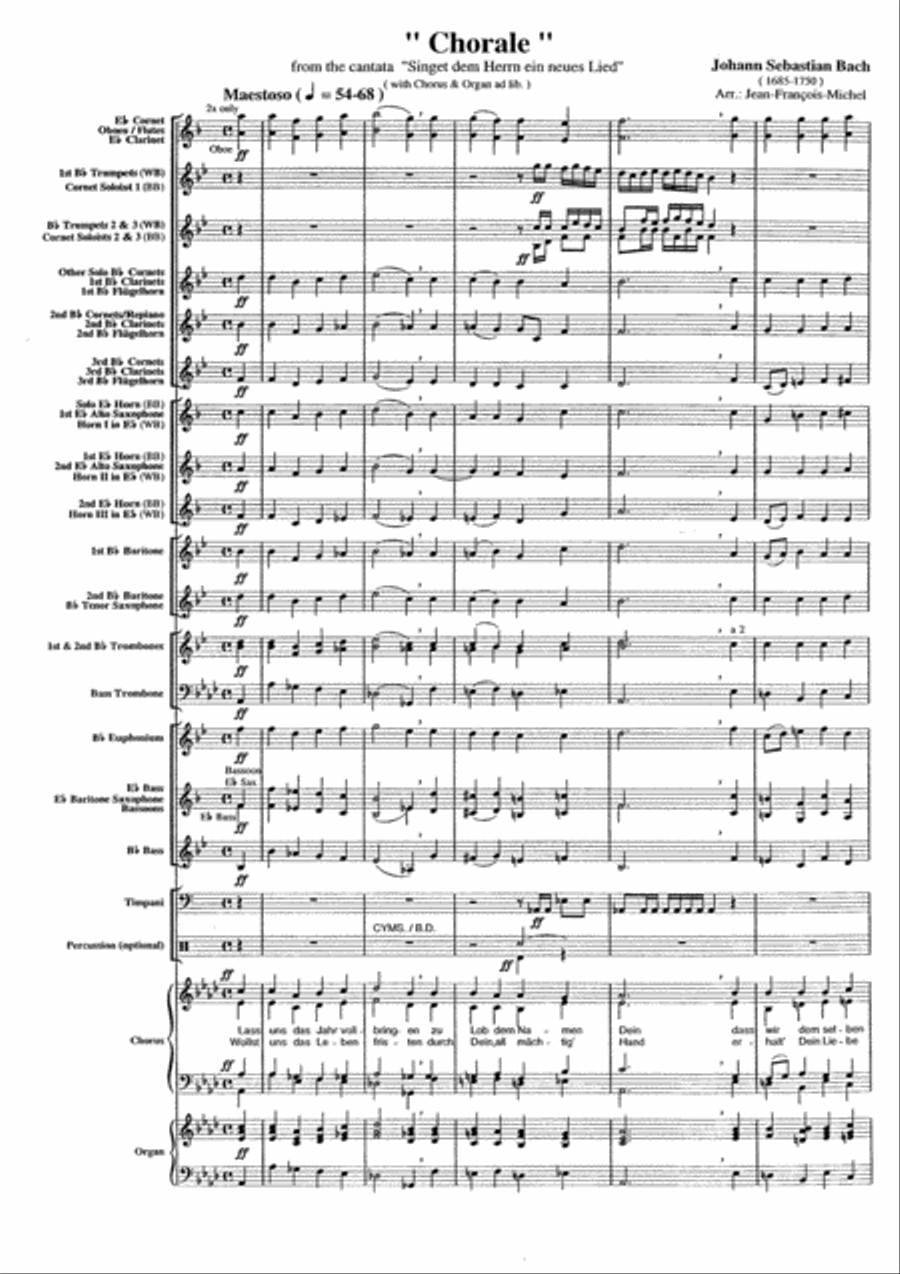 Chorale / Sinfonia & Gavotte Brass Band scores gallery preview page 4
