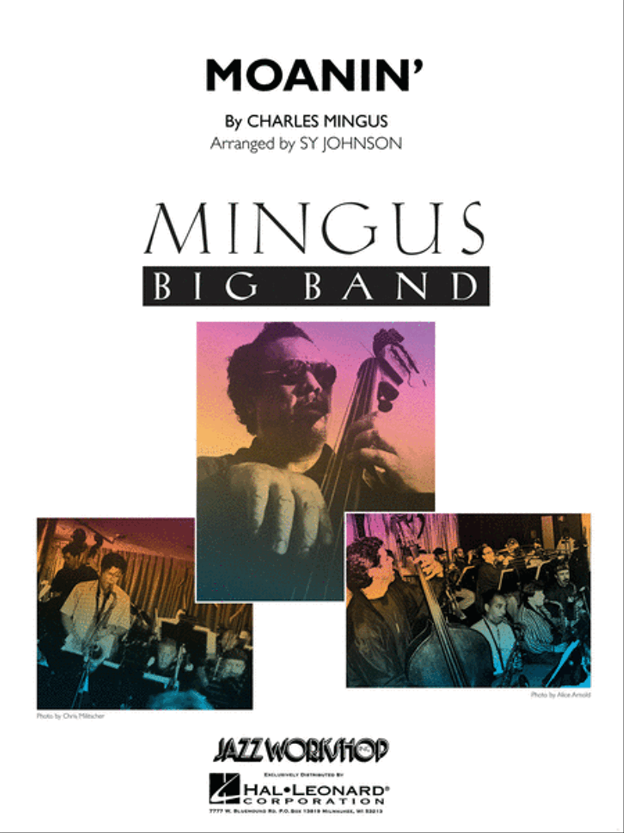 Moanin' Big Band scores gallery preview page 1
