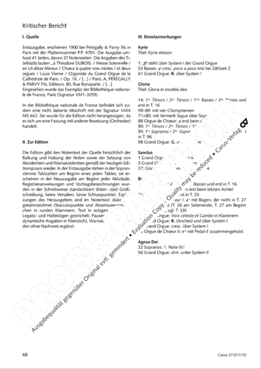 Messe solennelle en ut diese mineur 4-Part scores gallery preview page 49