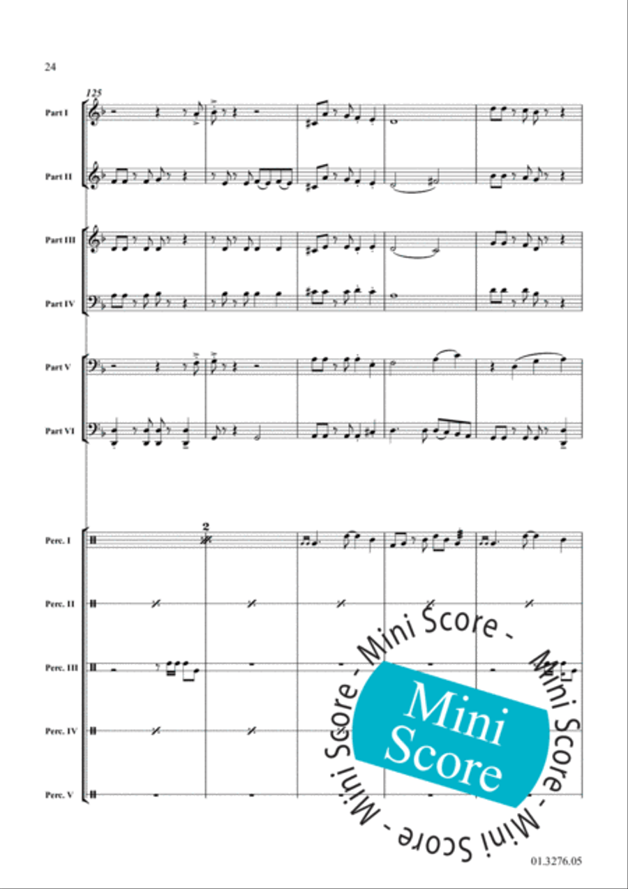 Festivo! Festivo! Concert Band scores gallery preview page 28