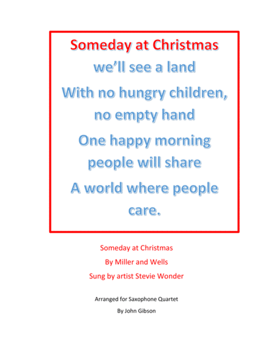 Someday At Christmas image number null