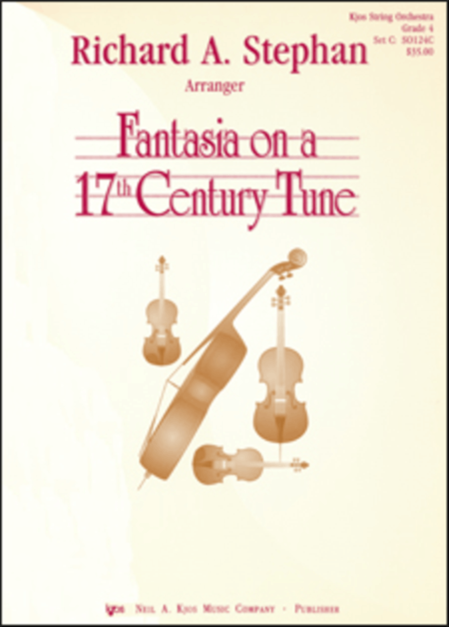 Fantasia on a 17th Century Tune String Orchestra scores gallery preview page 1