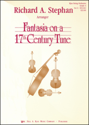 Book cover for Fantasia on a 17th Century Tune