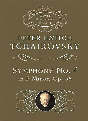 Book cover for Symphony No. 4 in F Minor -- Opus 36