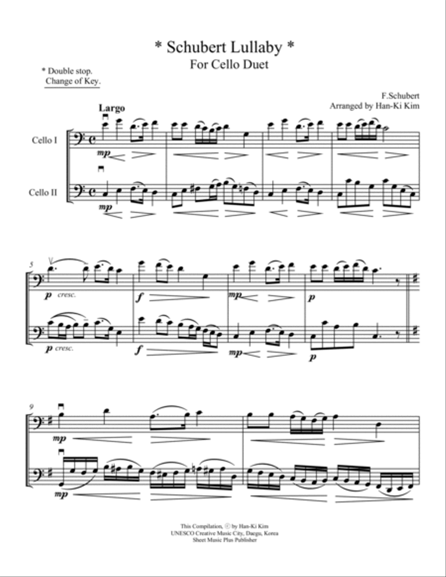 Cello Duets (Book 2) String Duet scores gallery preview page 2