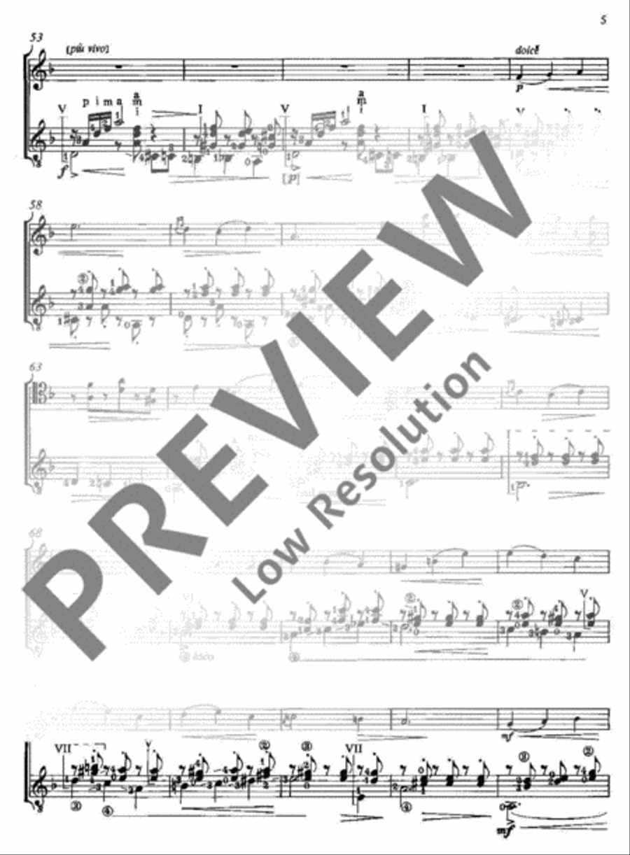 Córdoba (Nocturne) Cello scores gallery preview page 6