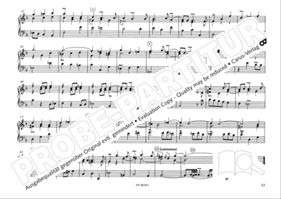 Orgelwerke des 16.-18. Jahrhunderts Piano scores gallery preview page 40