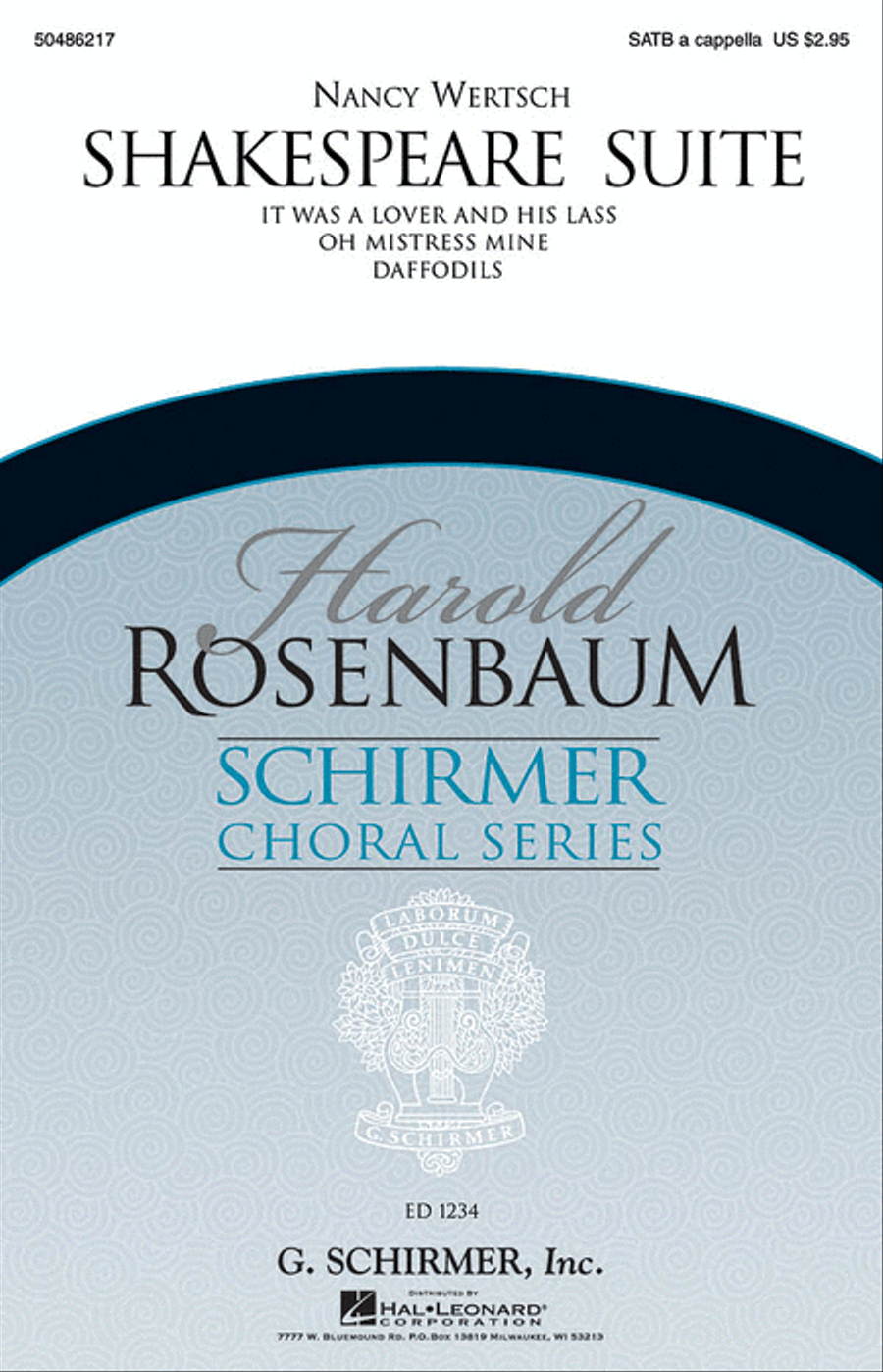 Shakespeare Suite Shakespeare Suite 4-Part scores gallery preview page 1