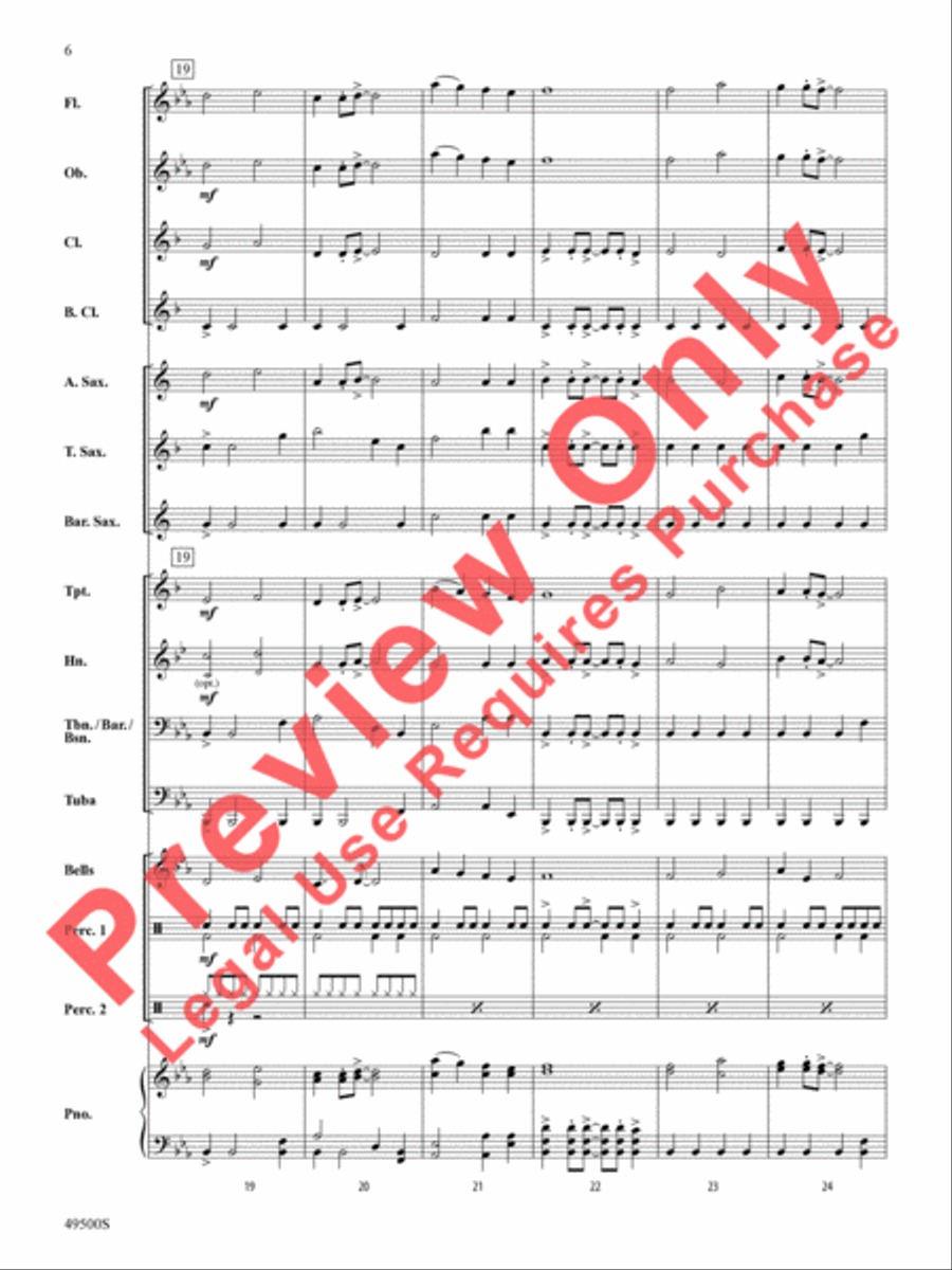 Megawatt Rock Megawatt Rock Concert Band scores gallery preview page 7