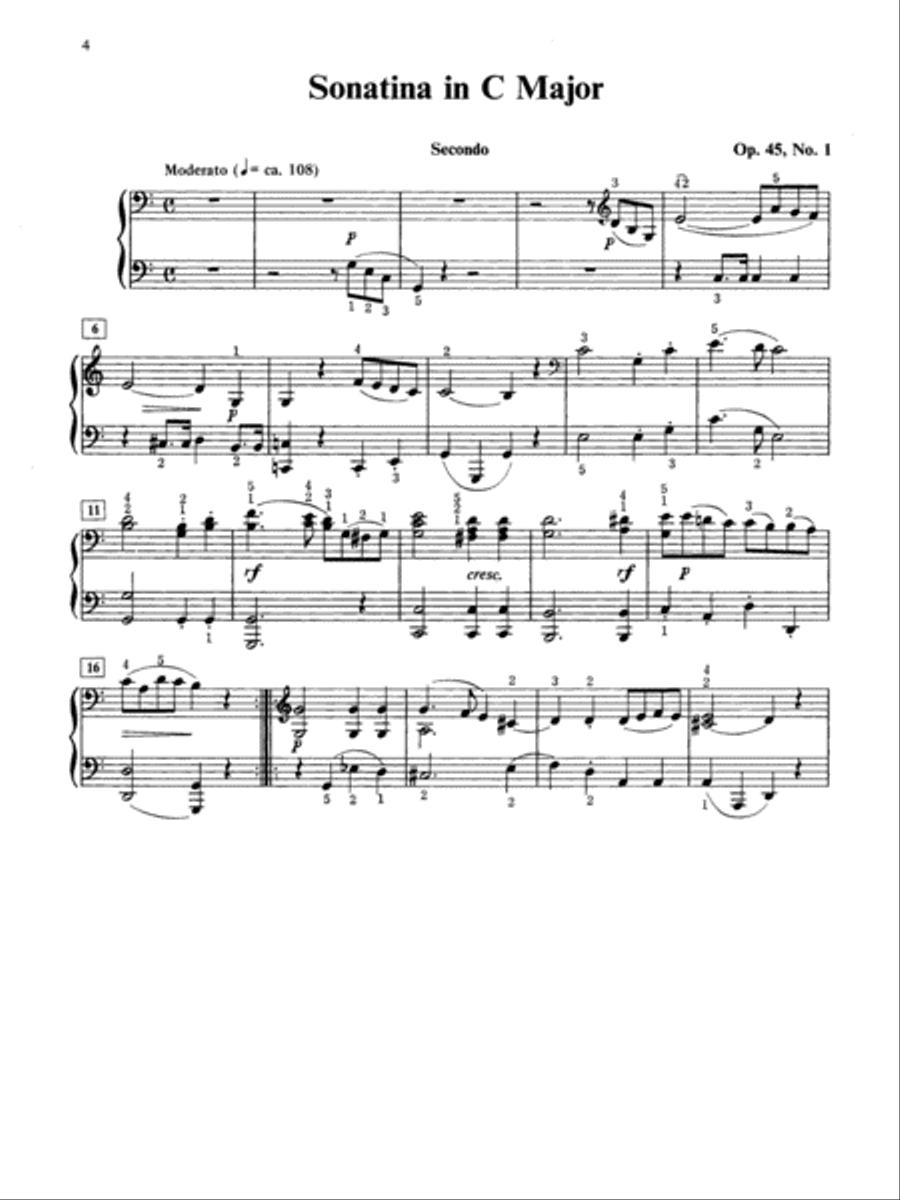 André: Six Sonatinas André: Six Sonatinas Small Ensemble scores gallery preview page 3