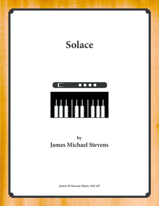 Book cover for Solace - Flute & Piano