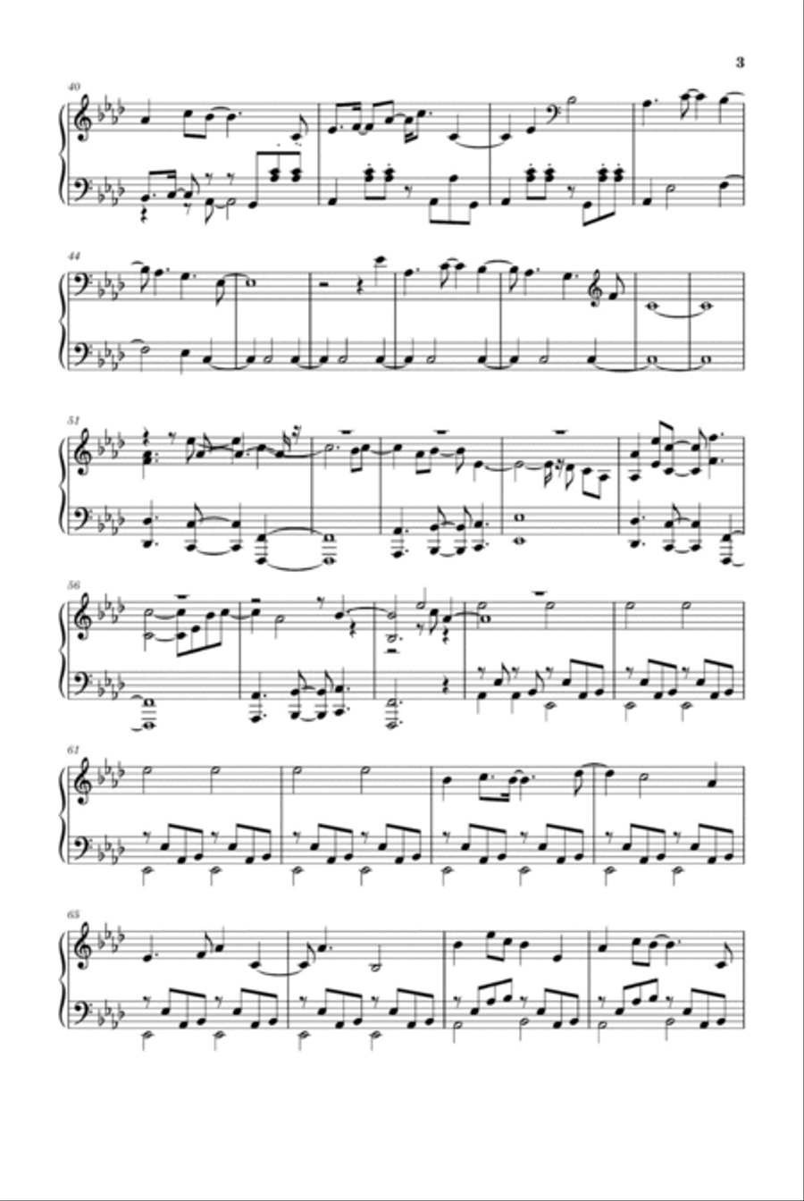 Cat Piano Solo scores gallery preview page 3