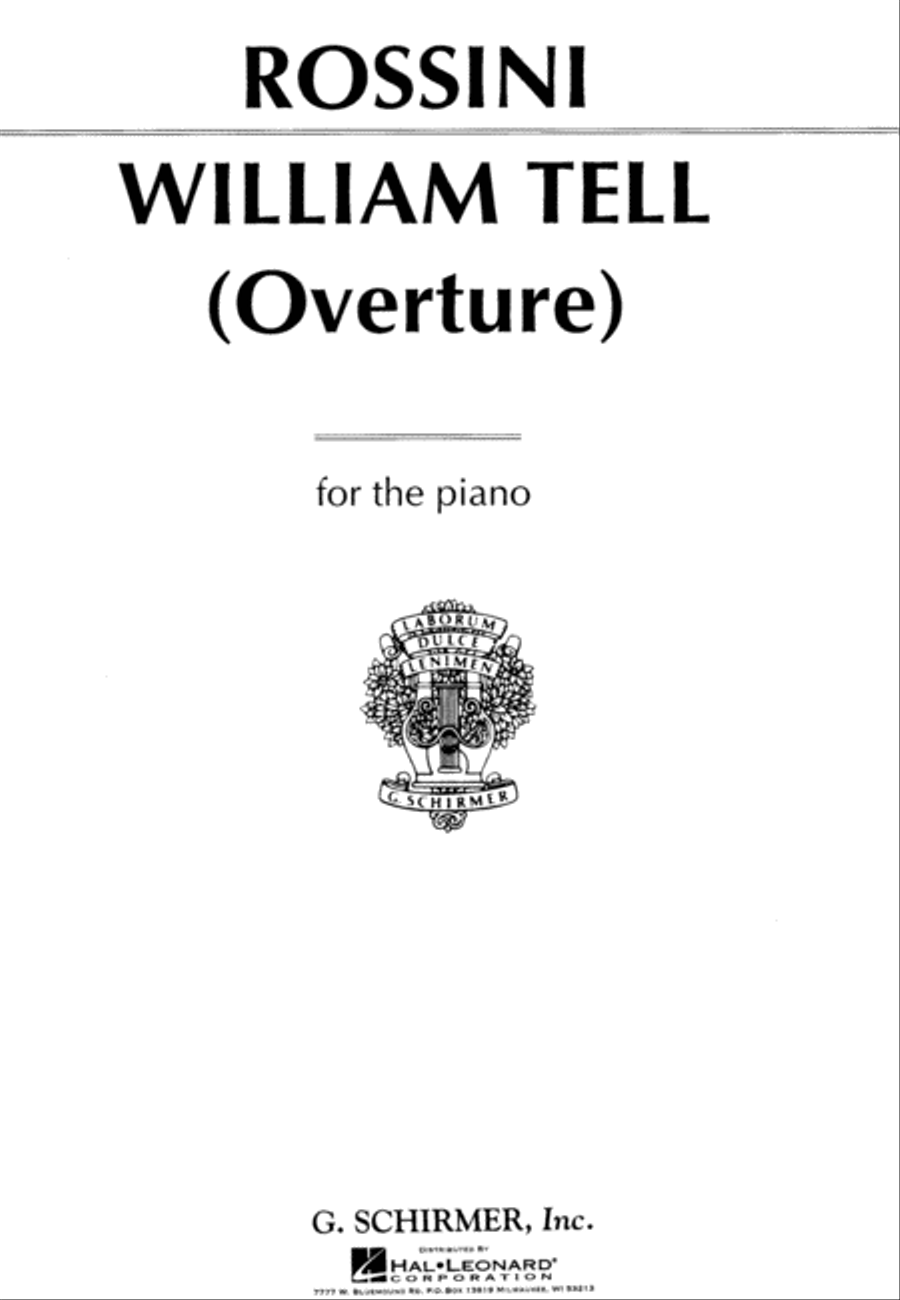 William Tell Overture Piano Solo scores gallery preview page 1