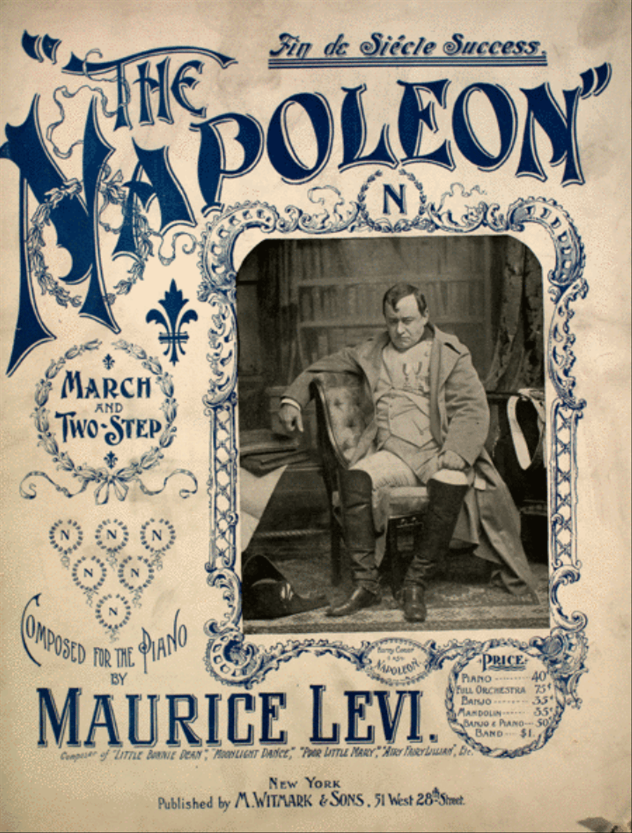 The Napoleon March and Two-Step. Fin de Siecle Success Voice scores gallery preview page 1
